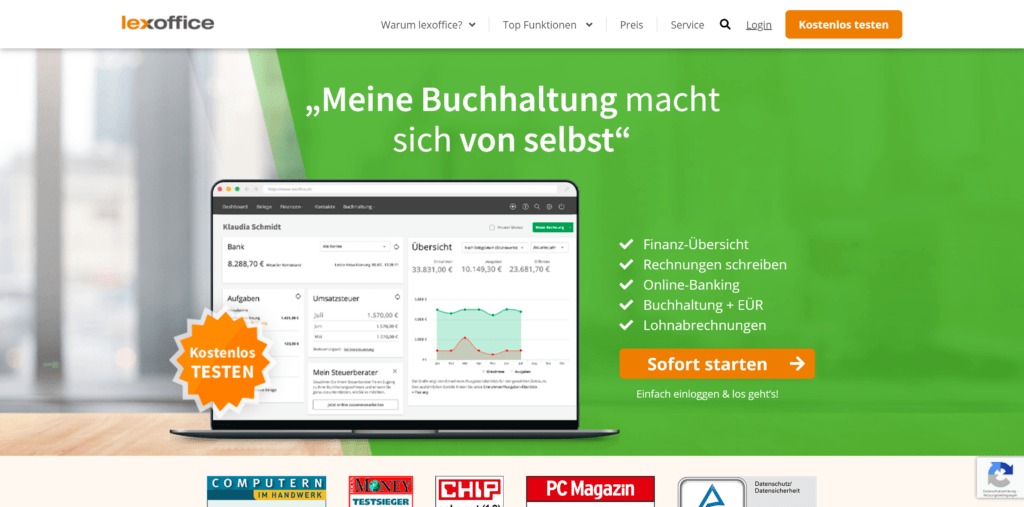 lexoffice: Online-Buchhaltung