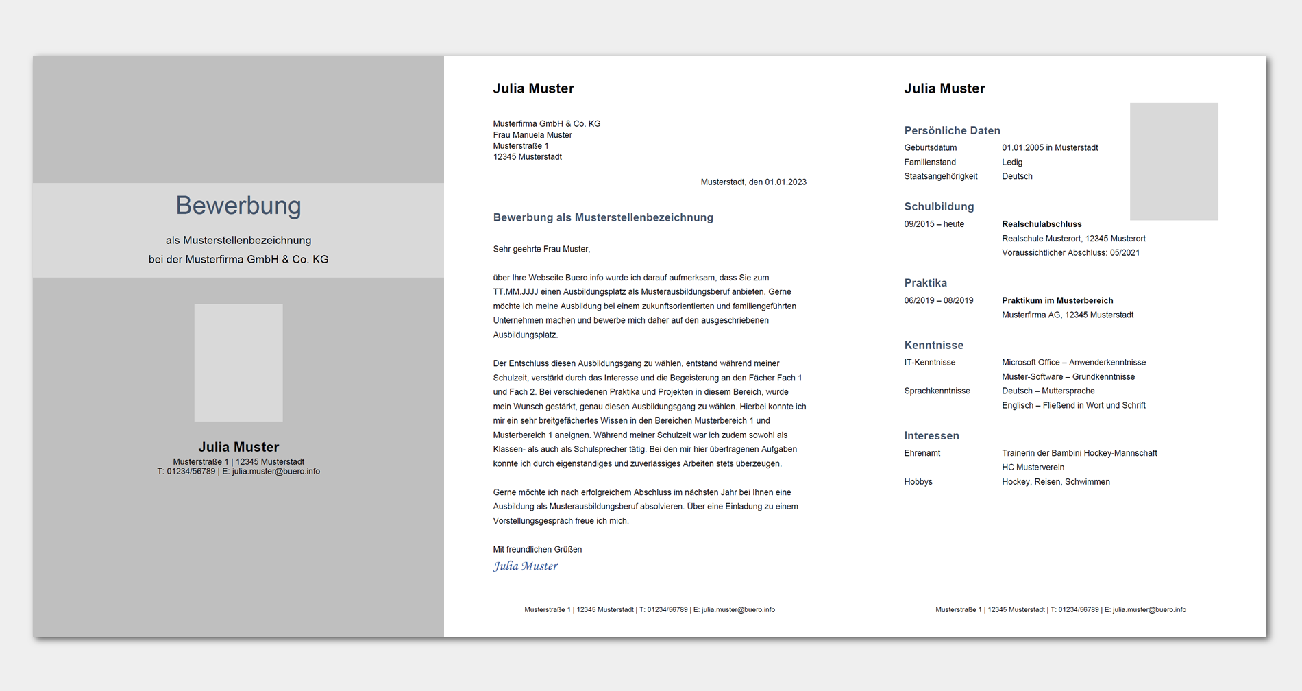 Bewerbungsvorlage 11