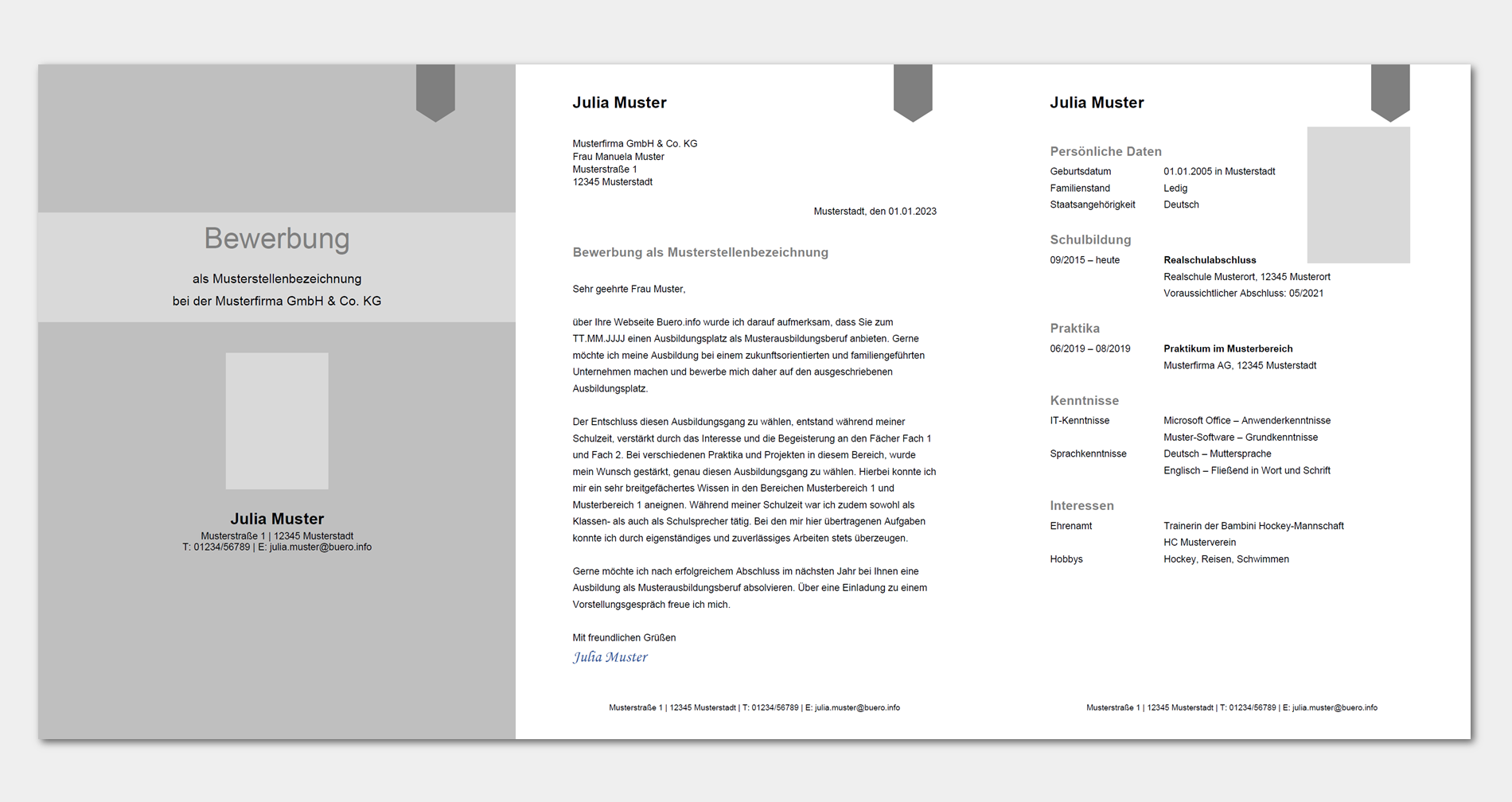 Bewerbungsvorlage 13