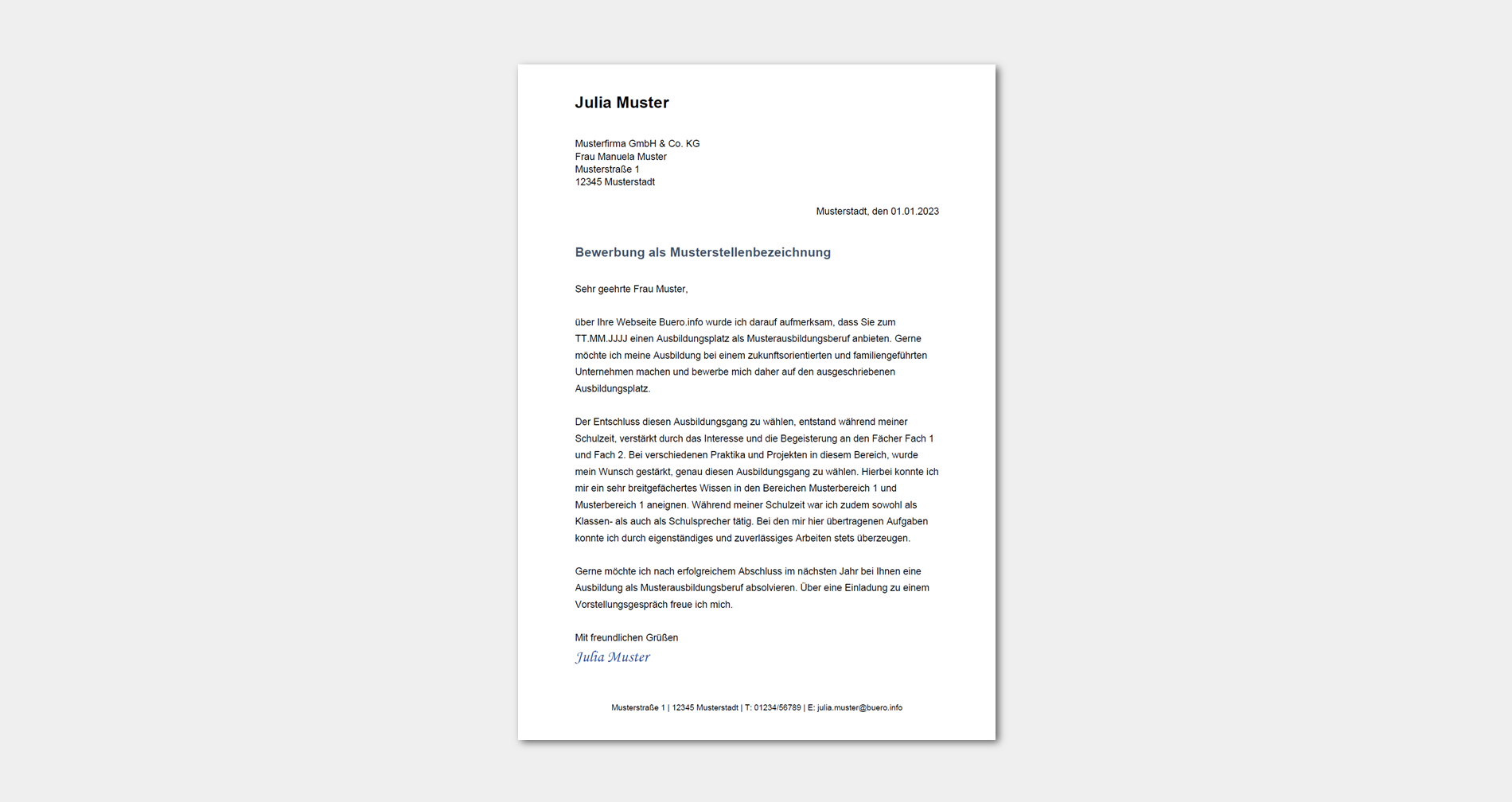 Bewerbungsanschreiben 11
