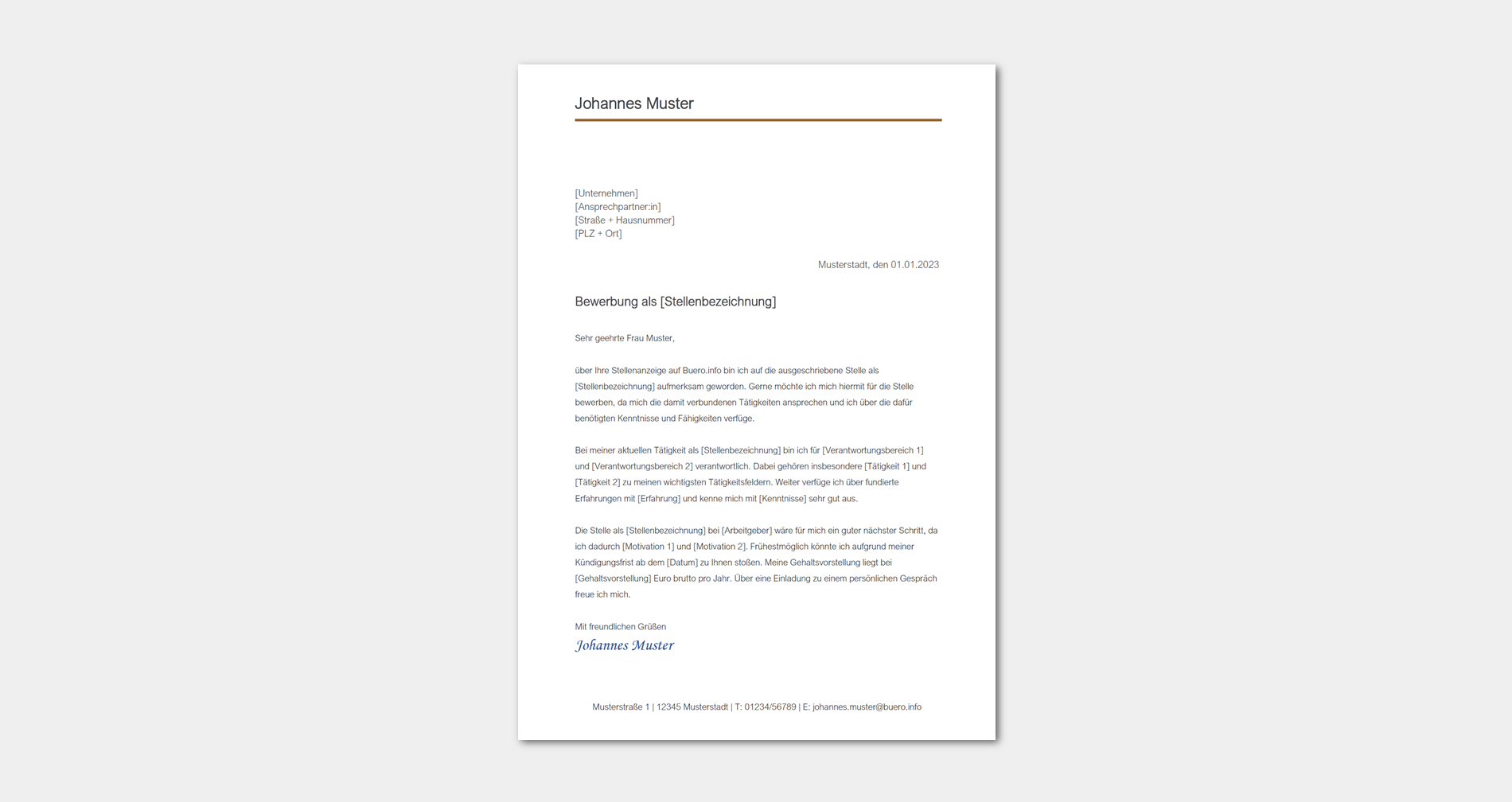 Bewerbungsanschreiben 4