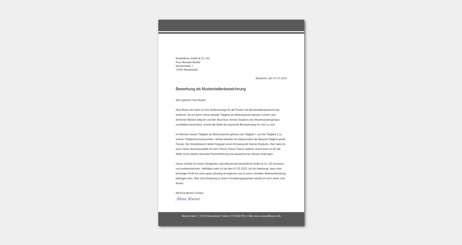 Bewerbungsanschreiben 7