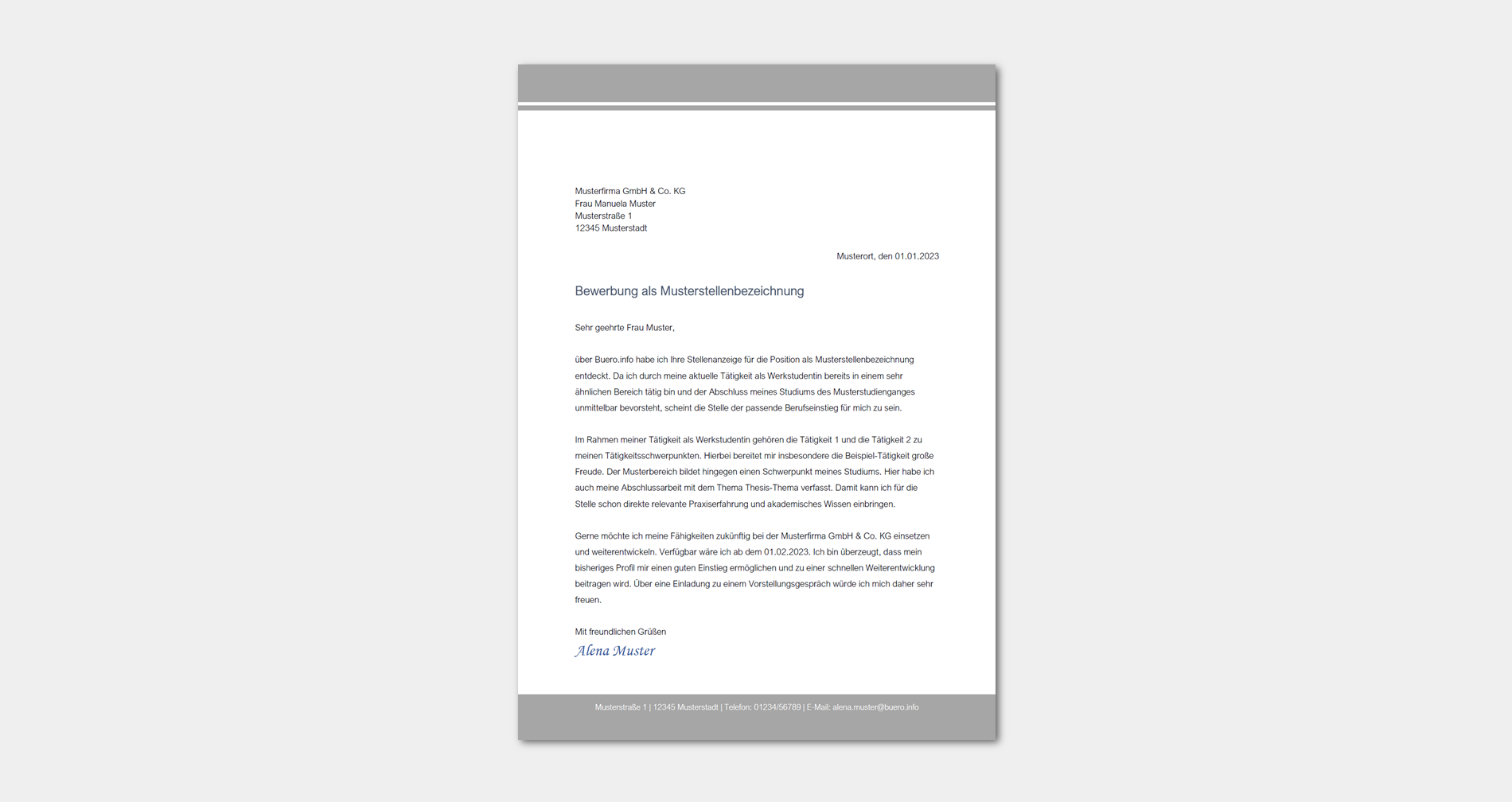 Bewerbungsanschreiben 8