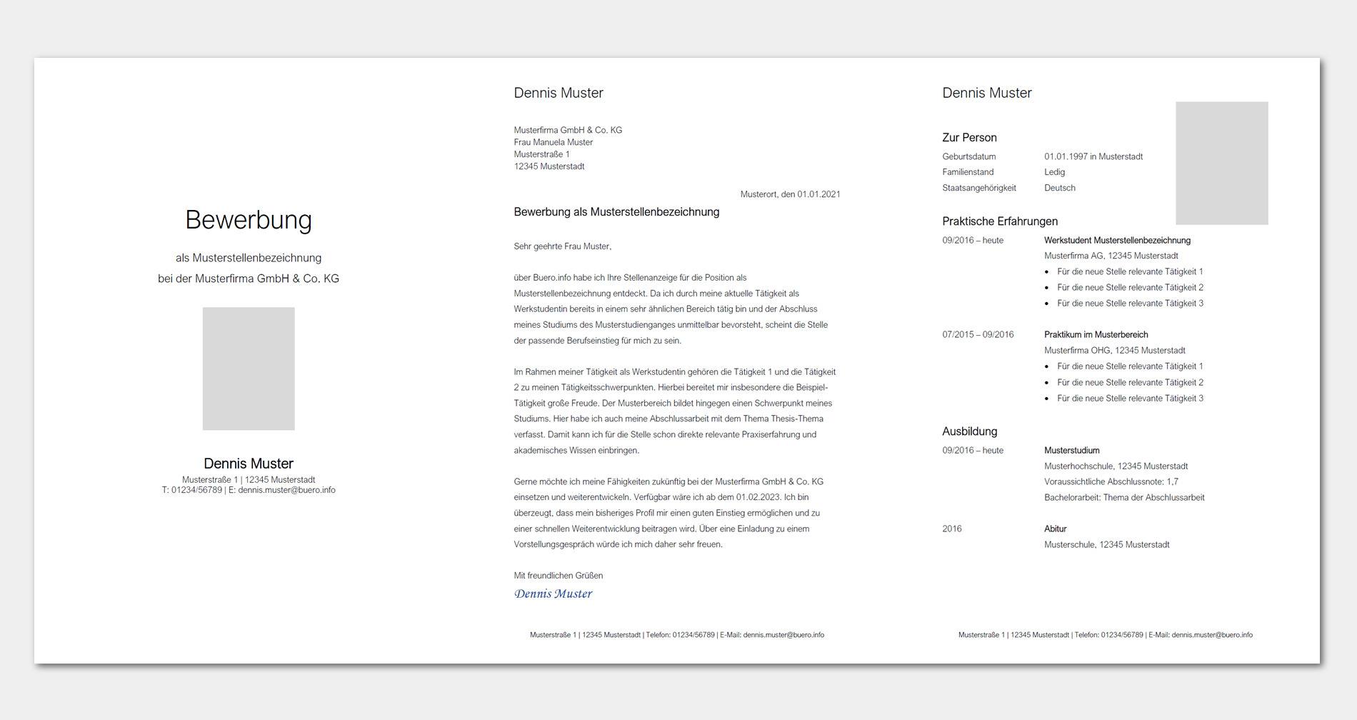 Bewerbung als Student: Vorlage & Muster (kostenlos)