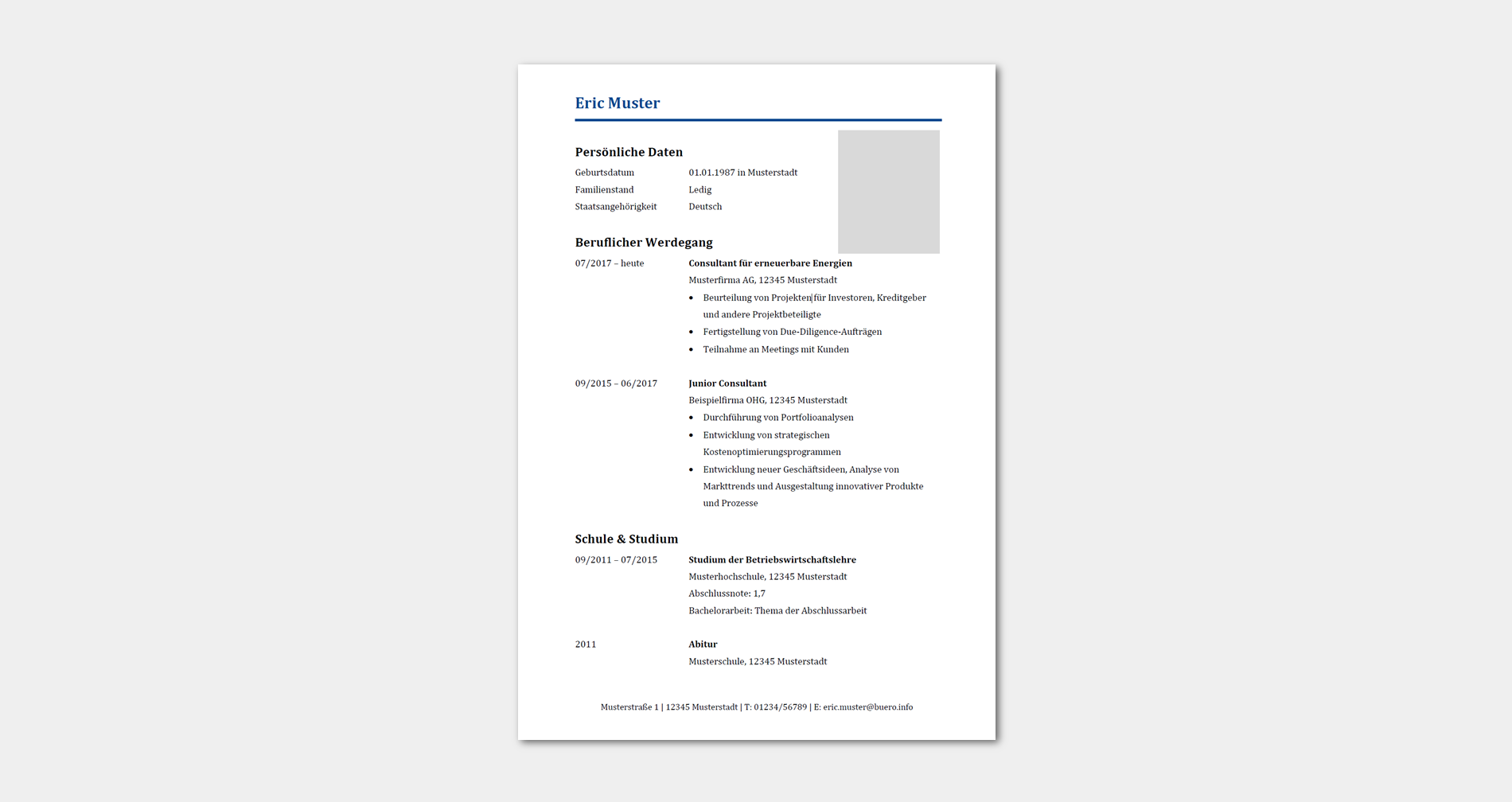 Lebenslauf Consulting: Wichtige Inhalte, Muster & Beispiele
