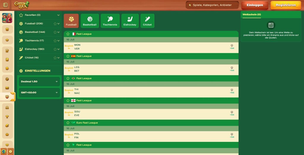 Greenluck Virtual Sports