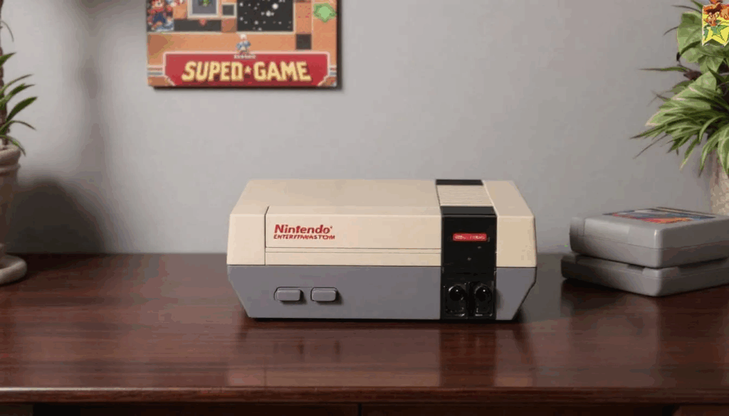 goldene Ära der Retro Konsolen