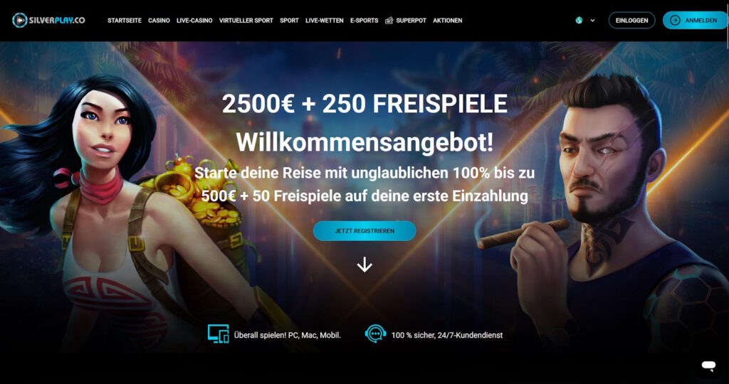 silverplay casino startseite