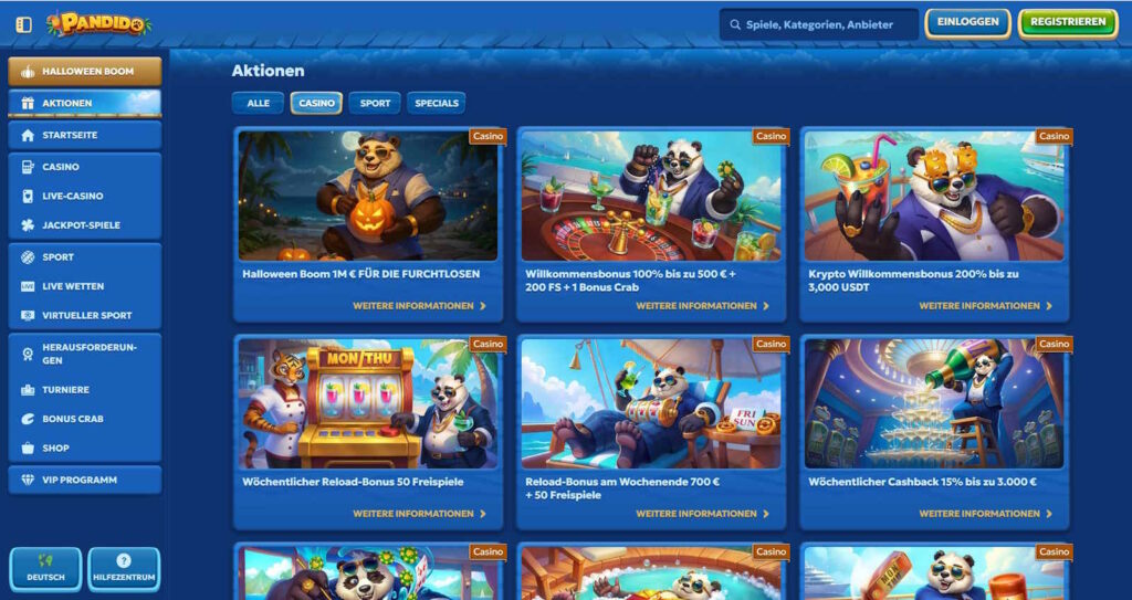 Pandido 7 Pandido Bonus