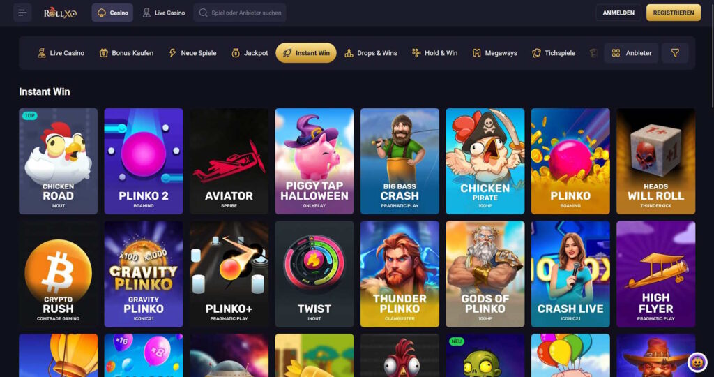 RollXO 5 RollXO Casino Instant Win