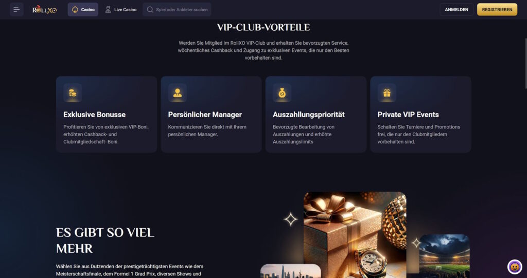 RollXO 8 RollXO Casino VIP Club