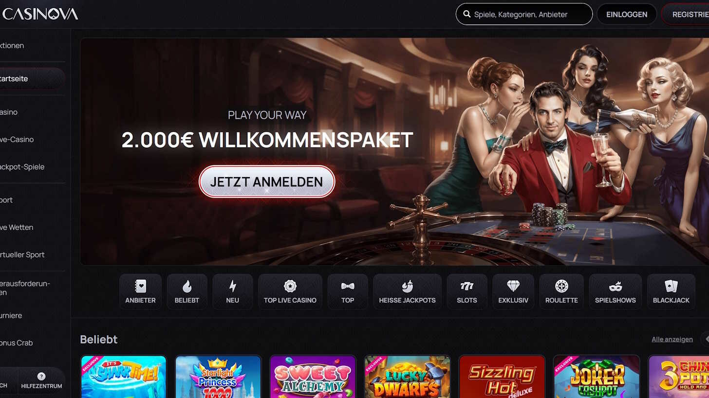 Online Casinos ohne Limit 17 Willkommens Bonus