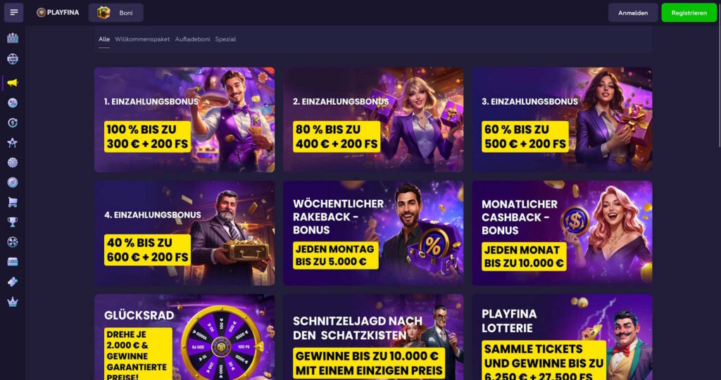 Playfina 4 Playfina Bonus