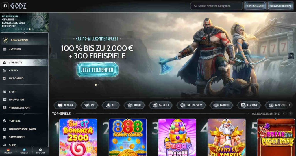 Godz 1 Godz Casino Startseite