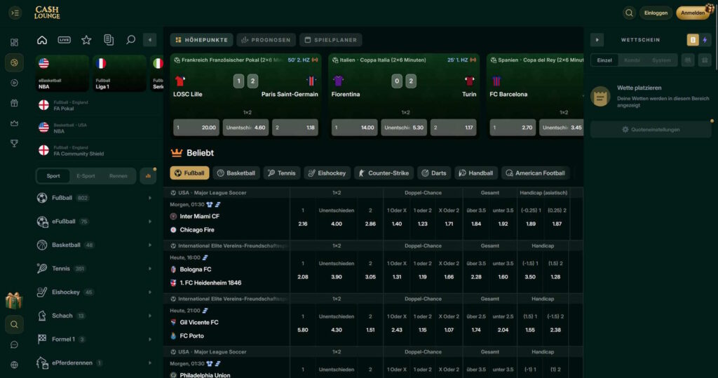 CashLounge 8 CashLounge Sportwetten