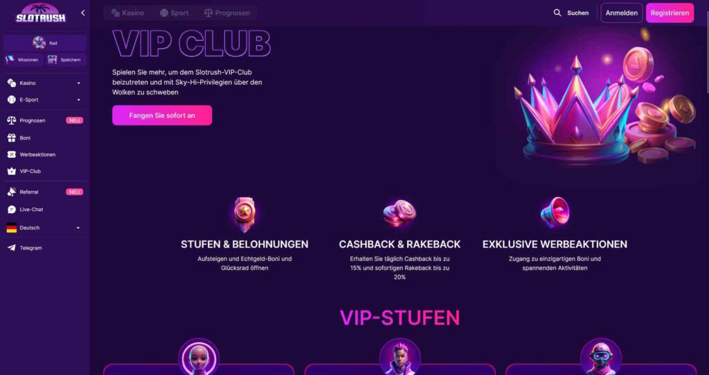 Slotrush 8 Slotrush VIP Club